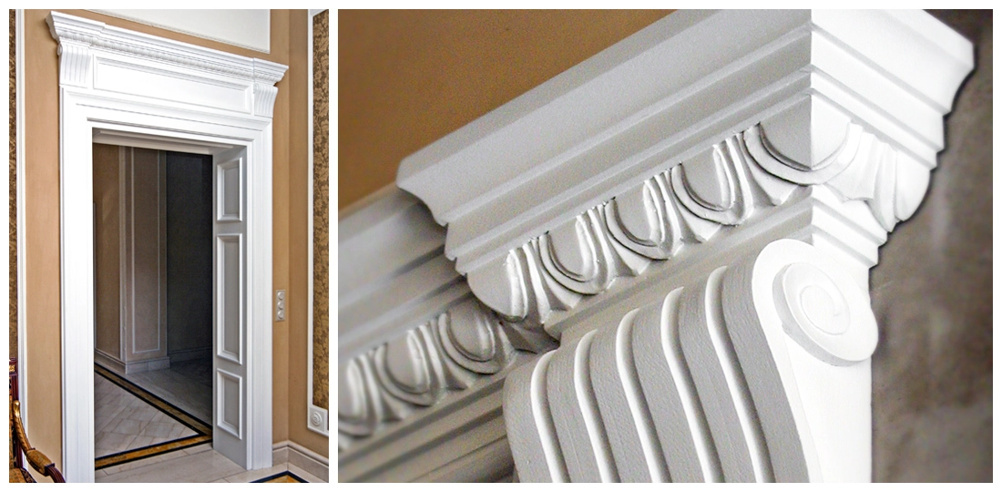 białe drzwi ekskluzywne z ościeżnicą