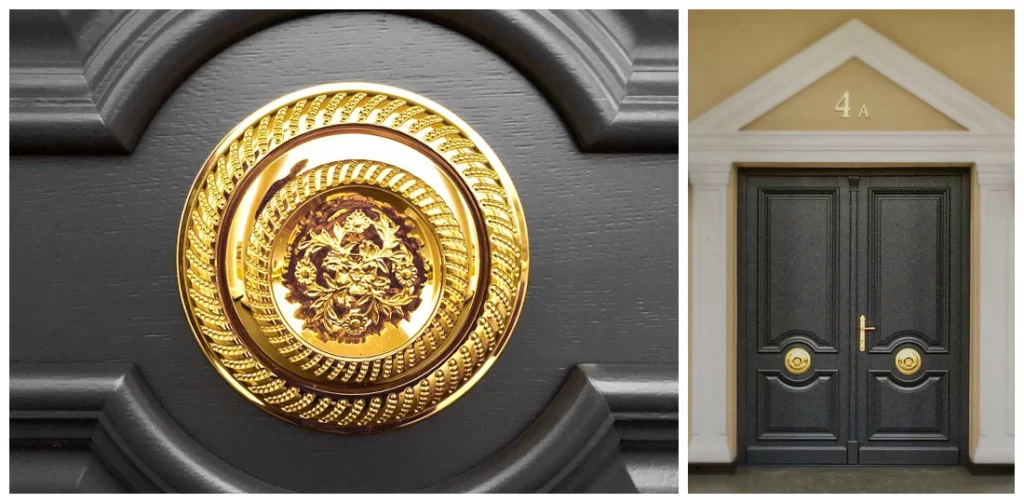 podwójne drzwi zewnętrzne ekskluzywne